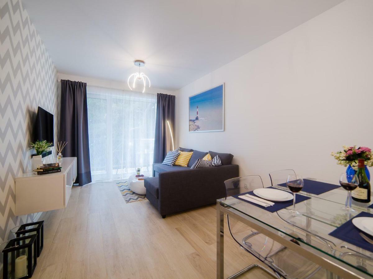 Lucky40 - Apartament Z Widokiem Na Morze, Spa Gratis, Dwie Sosny 尤斯托尼莫斯基 外观 照片