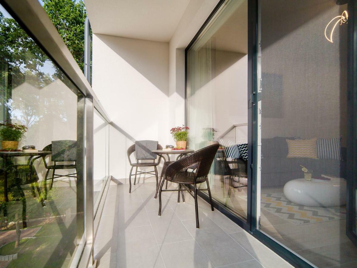 Lucky40 - Apartament Z Widokiem Na Morze, Spa Gratis, Dwie Sosny 尤斯托尼莫斯基 外观 照片